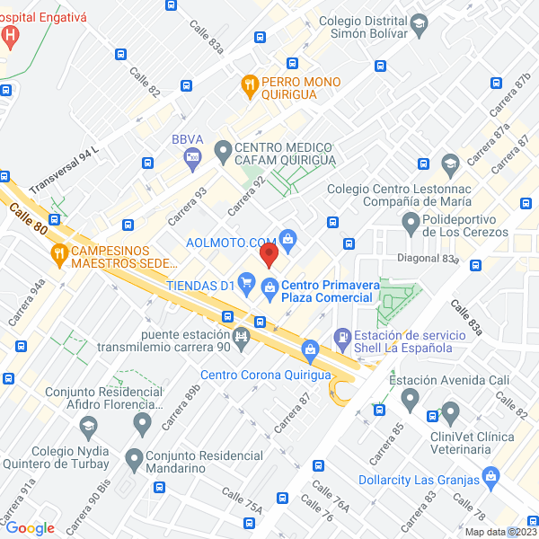 Mapa de Ramos Translaviña Inversiones S.A.S.