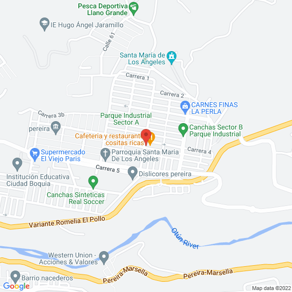 Map of Puntomerca Merchandising S.A.