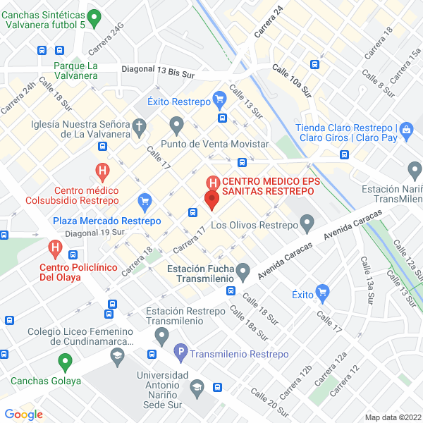Mapa de Puntuales Servicios Y Reparaciones S.A.S.