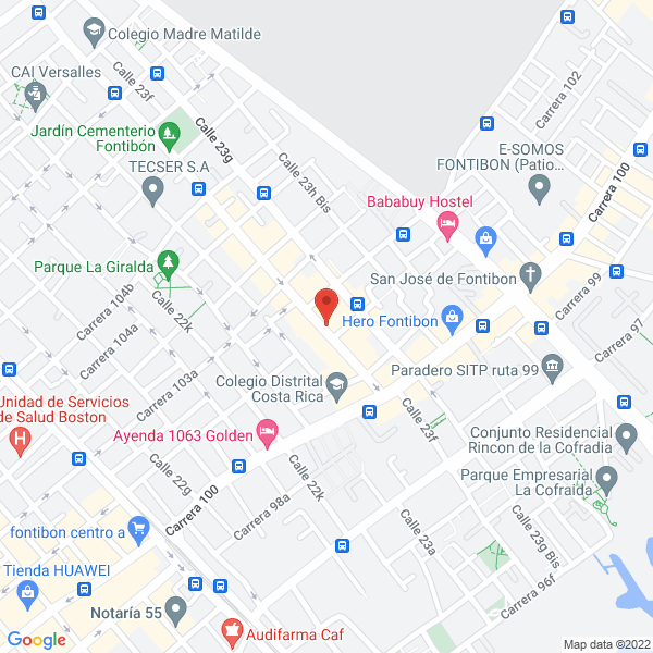 Mapa de Quality Services S.A.