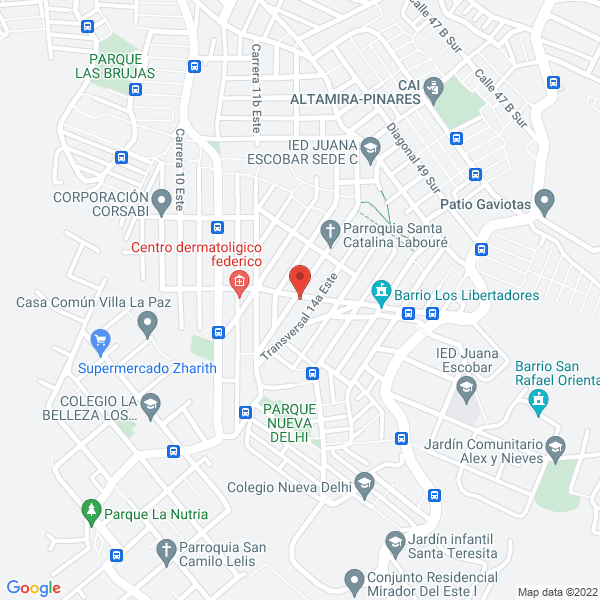 Mapa de S A P Estructuras Y Prefabricados S.A.S.