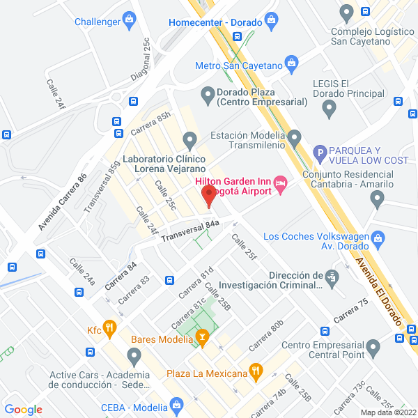 Mapa de S.U. Express Internacional Ltda.