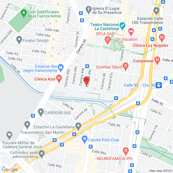 Mapa de Saas 3000 S.A.