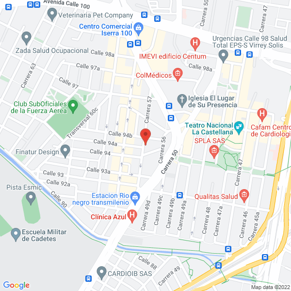 Mapa de Rimarda S.A.S.