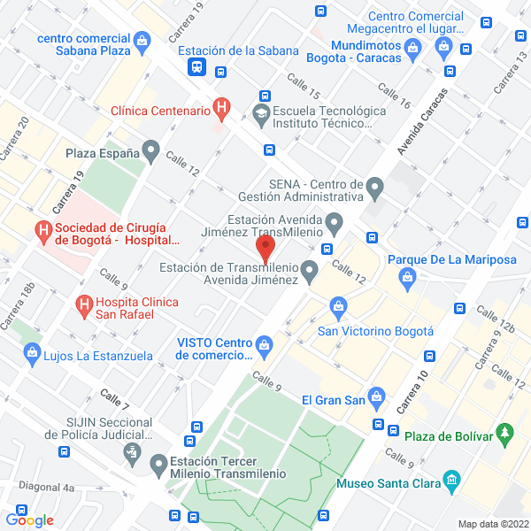 Mapa de Salón Fantasia Restaurante Eventos
