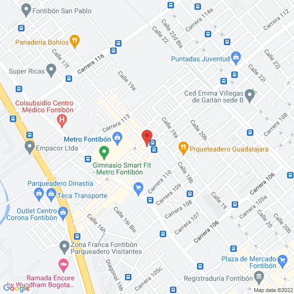 Mapa de Salsamentaria Lorito