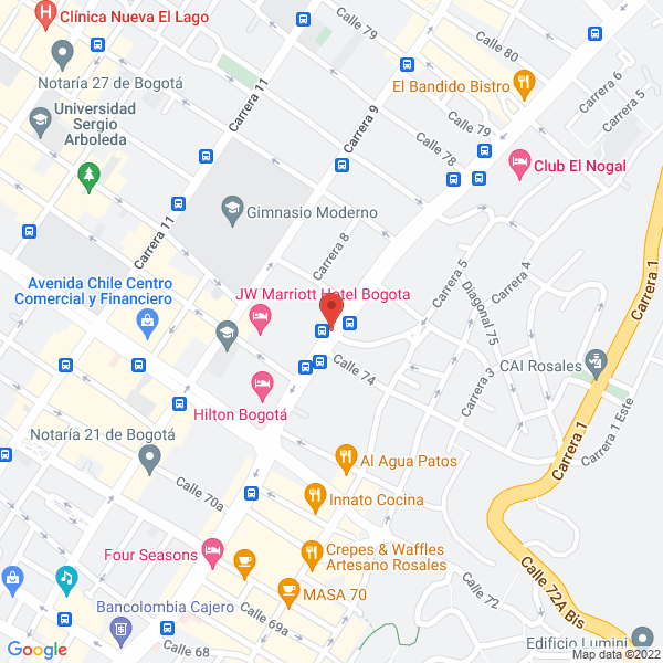 Mapa de Ronderos & Cardenas S.A.S