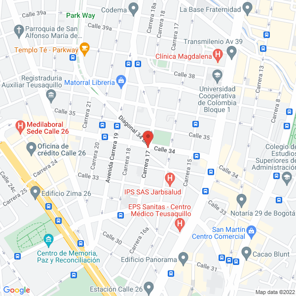 Mapa de Sabanilla S.A.S.