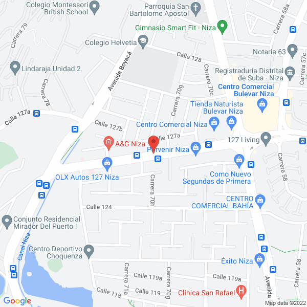 Mapa de Roy Alpha S.A.