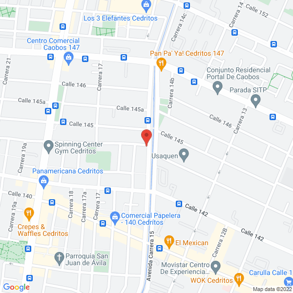 Mapa de Supercon Ltda.