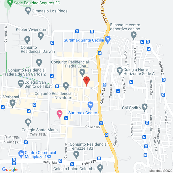 Mapa de Supermercados Siglo Xxi S.A