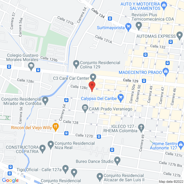 Mapa de Quinta Avenida S.A.