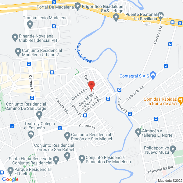 Mapa de Quirurmedical E.U.