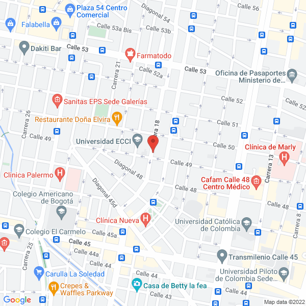 Mapa de R & C Temporales S.A.S.