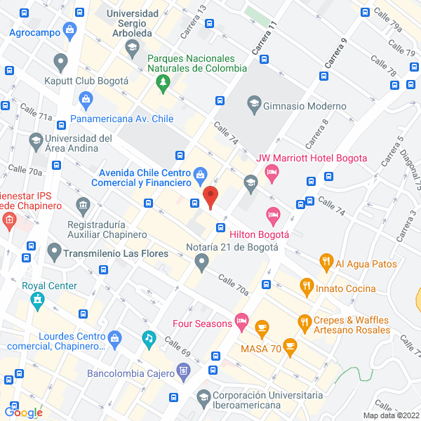 Mapa de Ray & Berndtson S.A
