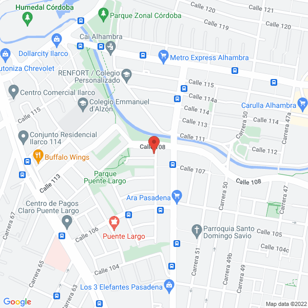 Mapa de Sociedad Anestesiologos Vip S.A.S.