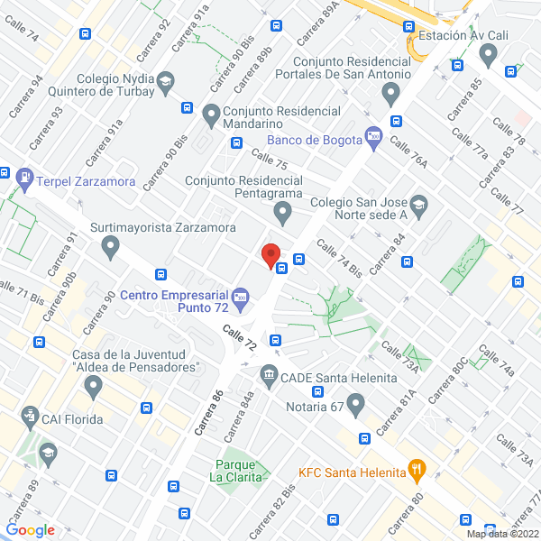 Mapa de Pinceltec S.A.S.