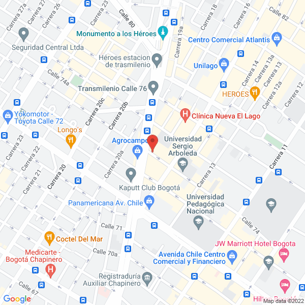 Mapa de Soltech Consultores Ltda.