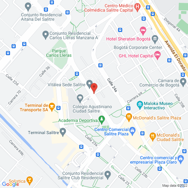 Mapa de Solución Solidaria Ltda.