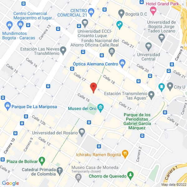 Mapa de Soluciones Financieras Integrales Ltda