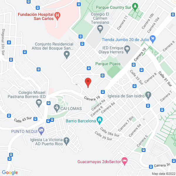 Mapa de Soluciones Integrales En Citología Y Patología S.A.S.