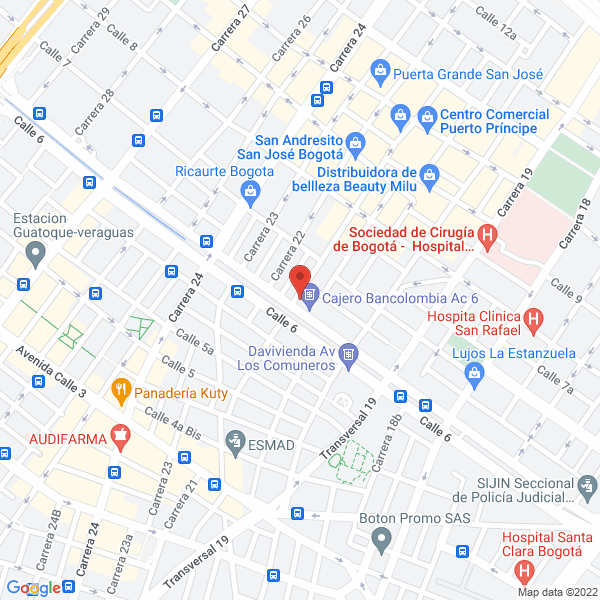Mapa de Syneparts Ltda.
