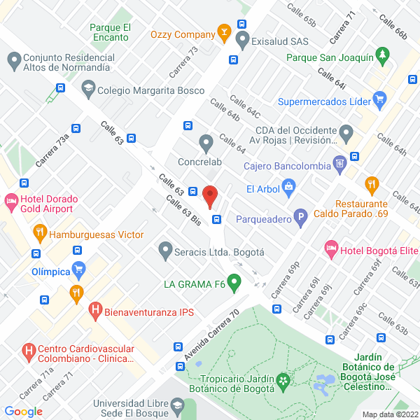Mapa de Taller Automotor P.R.L.
