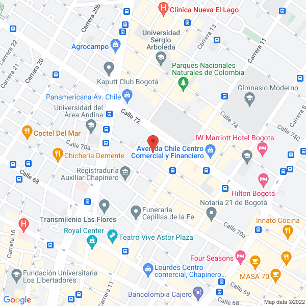 Mapa de Serco Ltda