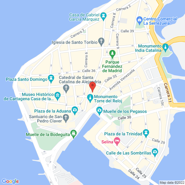 Map of Seridme S. En C.