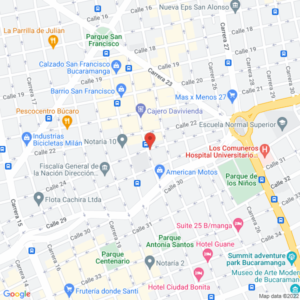Map of Servi Reparto Ltda.