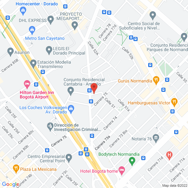 Mapa de Staekka S.A.S.