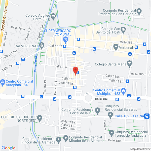 Mapa de Servicios Araldoil S.A.S.