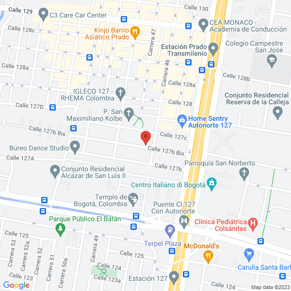Mapa de Servicios De Poligrafía De Colombia S.A.S.