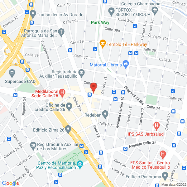 Mapa de Servicios Satelitales Integrados S.A.S.
