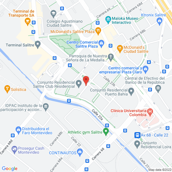Mapa de Servicios Y Asesorías Agroindustriales Ltda.