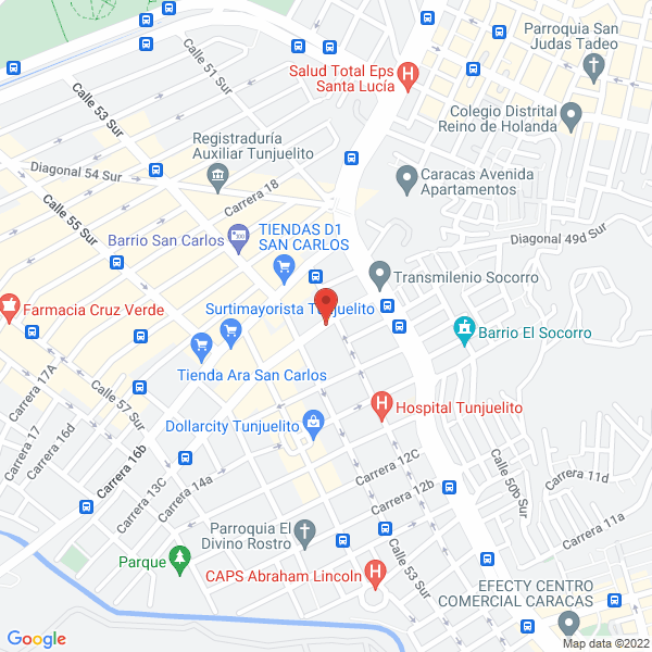 Mapa de Servisoldar Or