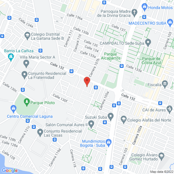 Mapa de Servitaxi Hb Ltda.