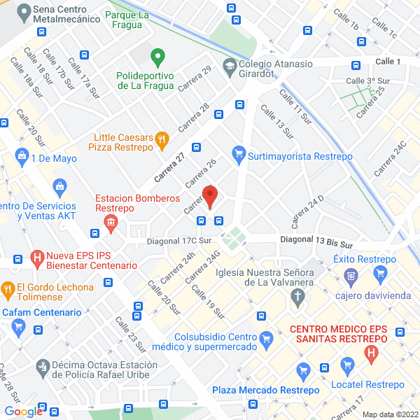 Mapa de Sifin S.A.S.