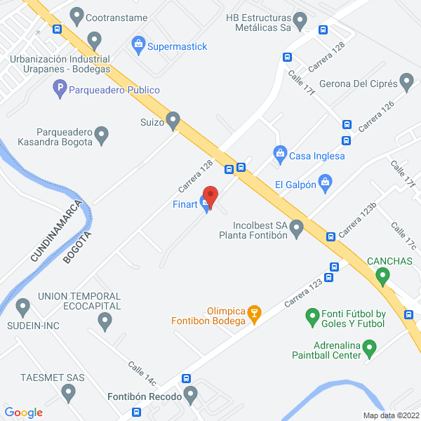 Mapa de Simoniz S.A.