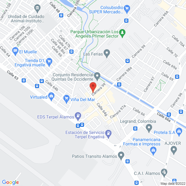 Mapa de Slt Soluciones Logísticas En Transporte Ltda.