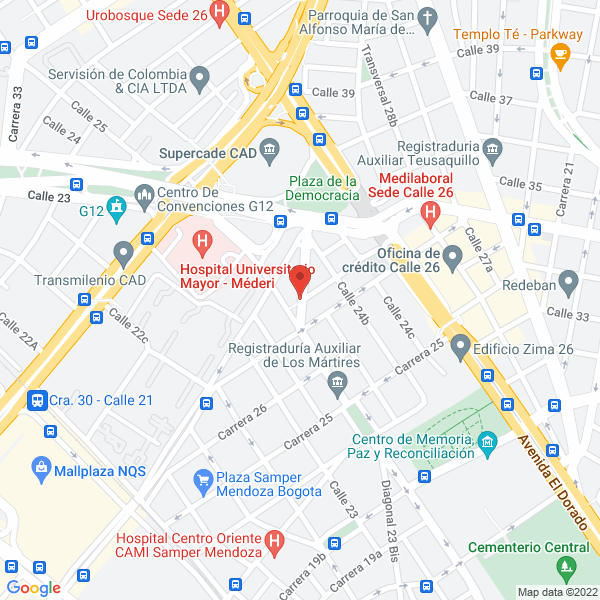 Mapa de Primus Ltda.