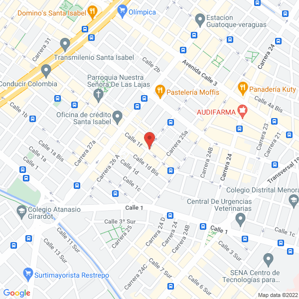 Mapa de Proactivos Asesores S.A.S.