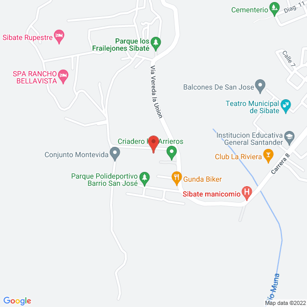 Mapa de Productos Lácteos La Vaca Que Ríe