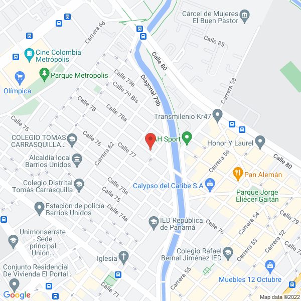 Mapa de Productos Mua