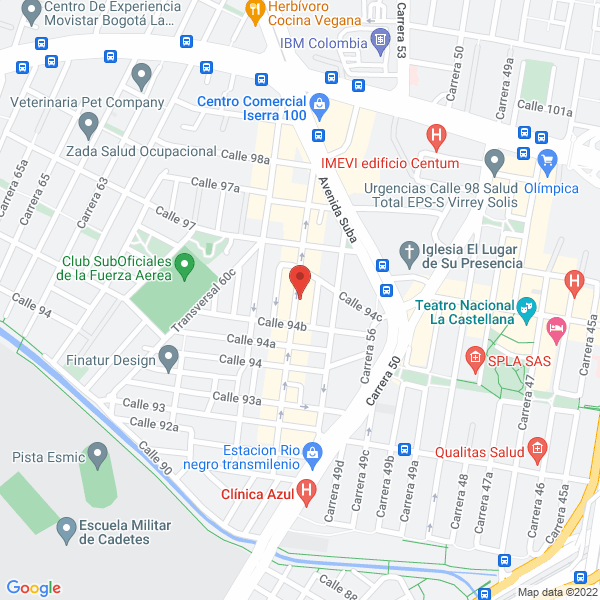 Mapa de Tecmanario S.A.S.
