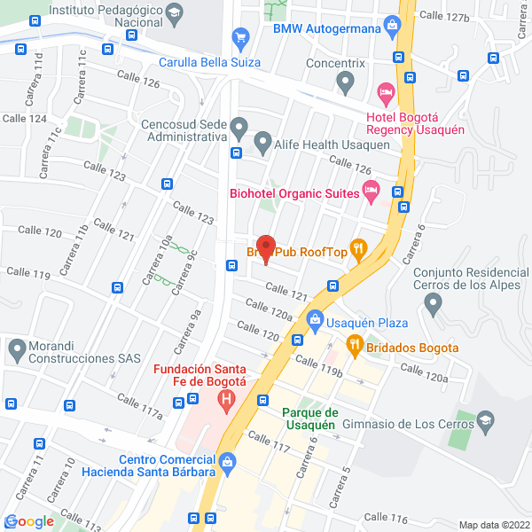 Mapa de Proquimes Enterprise Ltda.