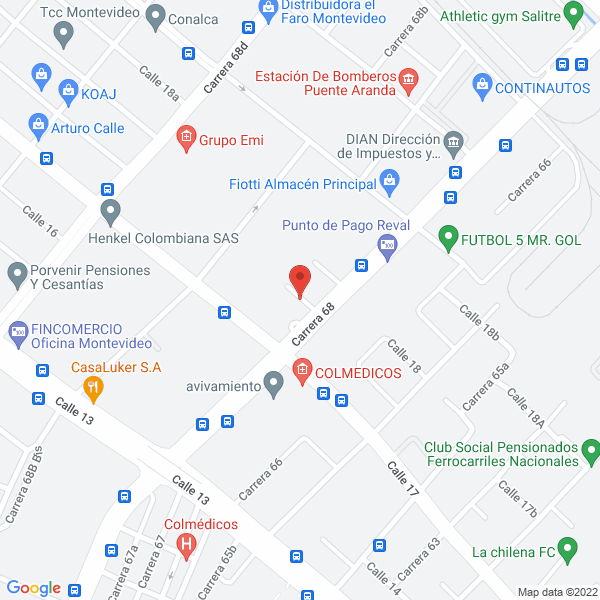 Mapa de Protecvolt Ltda.