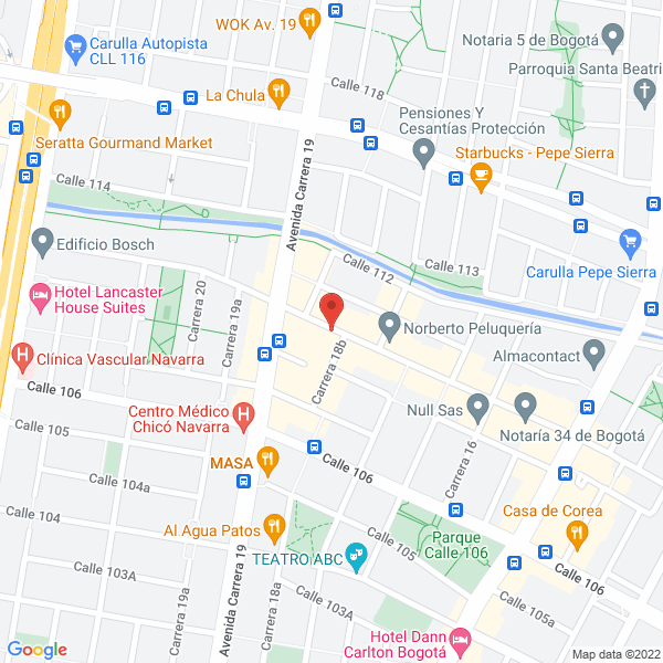 Mapa de Tenimarketing Ltda