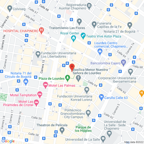 Mapa de Tensiomed Ltda.