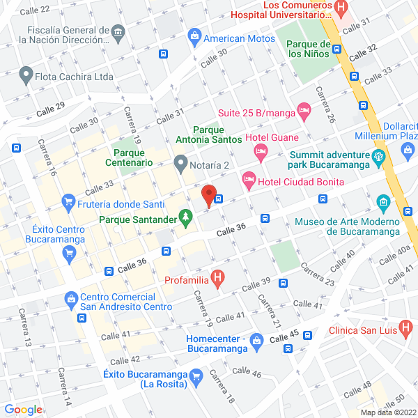 Map of III Milenio S.A.